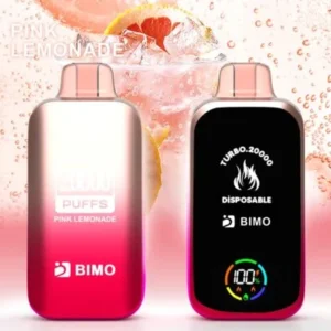 BIMO TURBO PINK LEMONADE 20K PUFFS