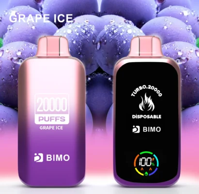 BIMO Turbo 20000 Puffs – Grape Ice