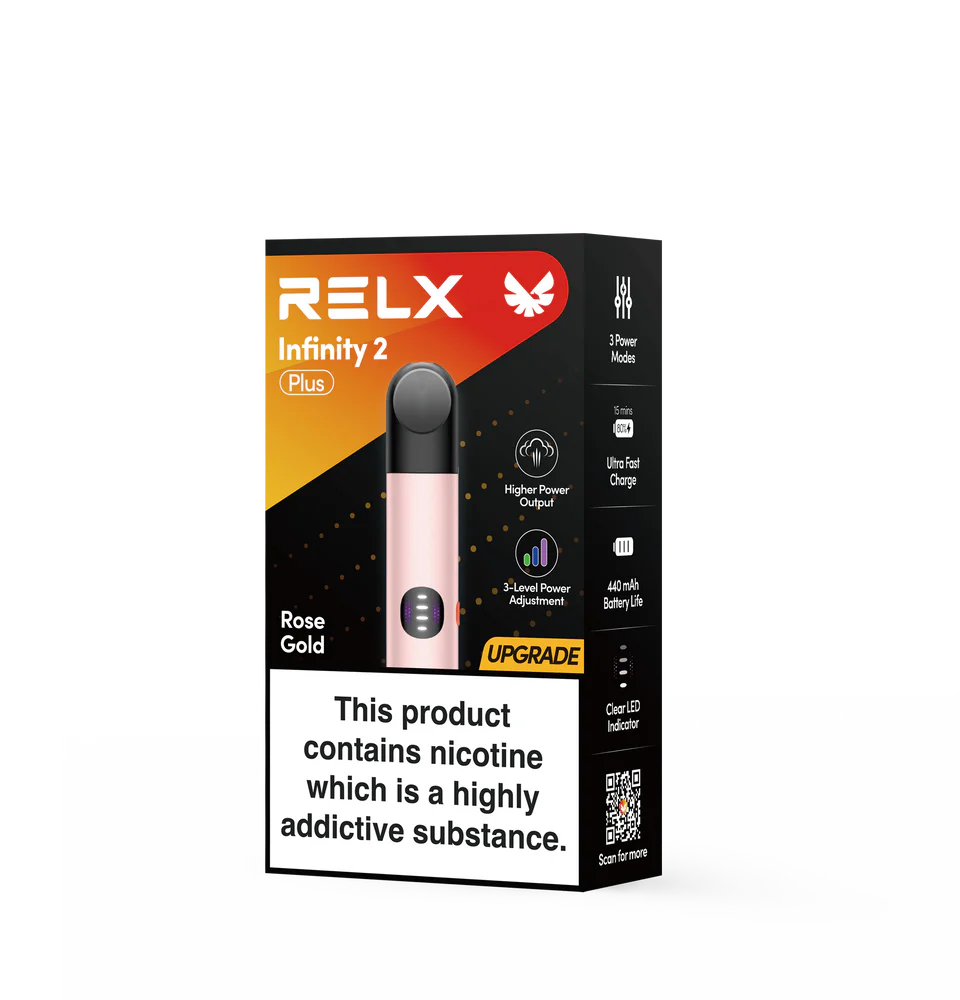 RELX Infinity2 Plus Device Rose Gold