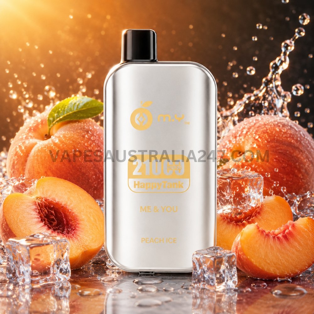 HappyTank 21000 Puffs Peach Ice