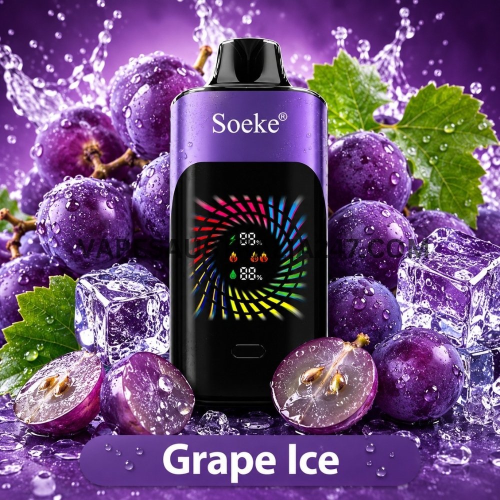 SOEKE S9 28000 Puffs Grape Ice