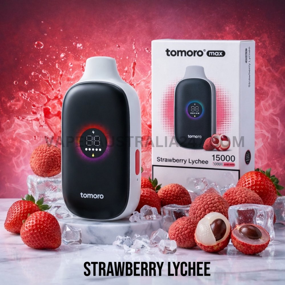 TOMORO Max 15000 Puffs Strawberry Lychee